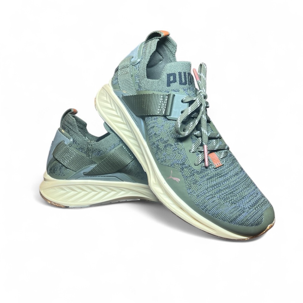 RARE Puma Ignite Evoknit Lo VR Running Shoe Women 7 Sample Sneaker Training - Picture 1 of 8